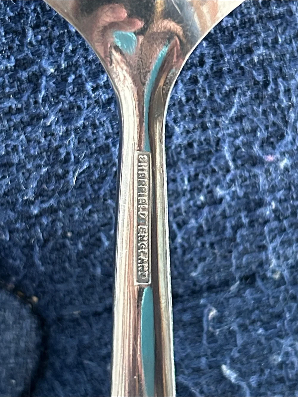 Royal Worcester Herbs Sheffield England Vegetable Serving Spoons (2) 1990